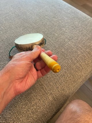Tambor de bolas Donin-den daiko auténtico de Japón