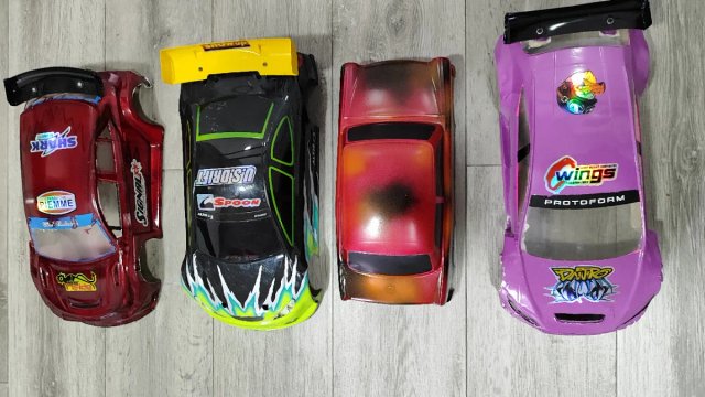 Carrocería Coche RC (4 Unidades)