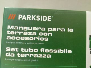 Set Manguera PARKSIDE Terraza 7.5m
