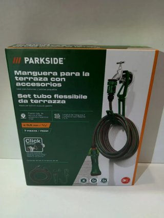 Set Manguera PARKSIDE Terraza 7.5m