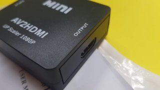 Adaptador AV a HDMI MINI Nuevo