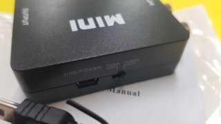 Adaptador AV a HDMI MINI Nuevo