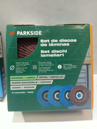 Lote Discos Radial PARKSIDE