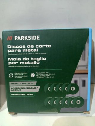 Lote Discos Radial PARKSIDE