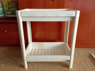 estantería blanco desmontable | VESKENE