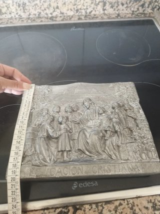 Cuadro en relieve Educación cristiana