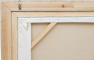Dipinto a mano olio su tela con cornice in legno f