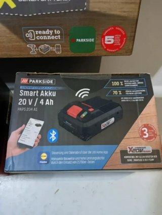 Taladro Percutor Parkside 20V con Batería Smart