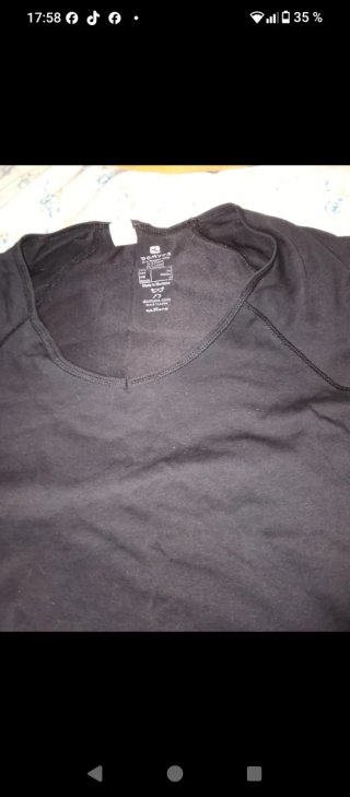 Conjunto Domino's Negro Talla S