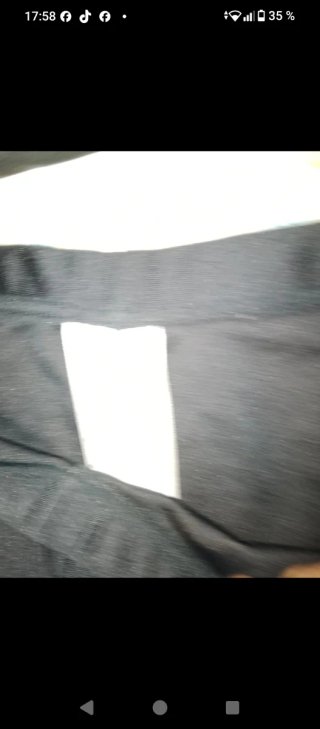 Conjunto Domino's Negro Talla S