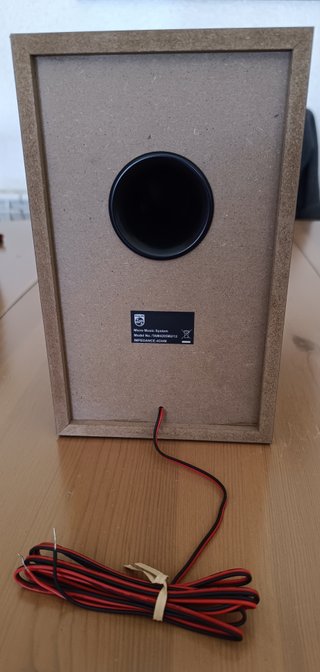 Altavoces Philips Bass Réflex