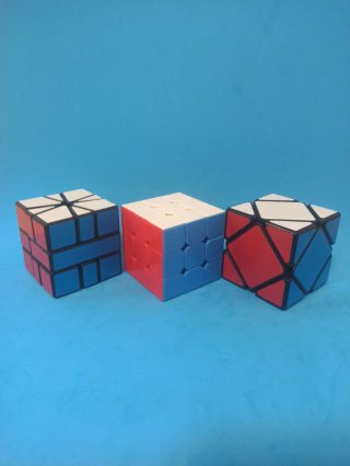 Lote 3 Cubos de Rubik