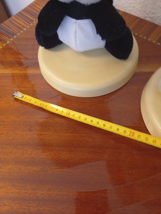 2 Lámparas Infantiles Peluches Panda y Conejo.