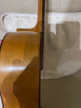 Guitarra Clásica Ciprés Palillos Antigua maciza