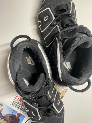 Nike Air More Uptempo Nere e Bianche