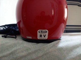 Casco Arai RV Racing Rojo