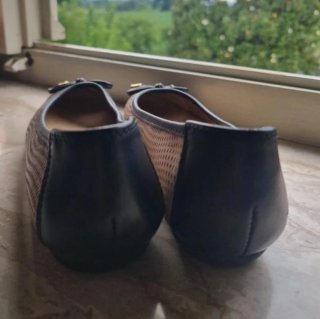 Ballerine bicolore traforate Geox