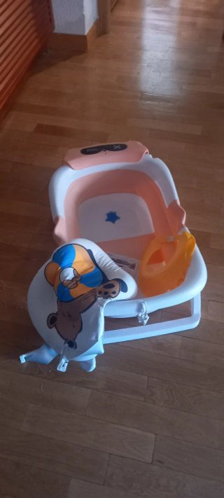 Bañera para bebé plegable