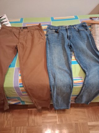 2 Pantalones de Caballero