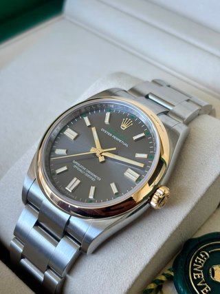 ROLEX OYSTER PERPETUAL 36MM CENTENARIO REF: 126003