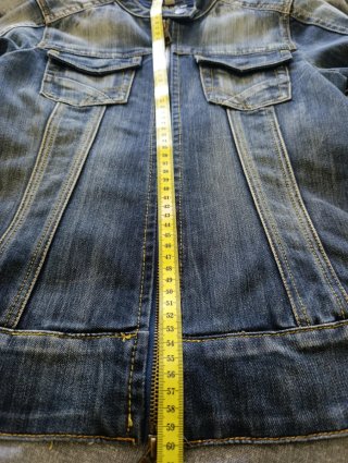Chaqueta Biker Vaquera Azul