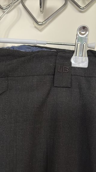 Pantalones traje hombre negros