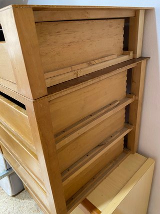 Cajonera de madera