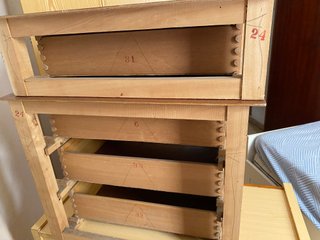 Cajonera de madera