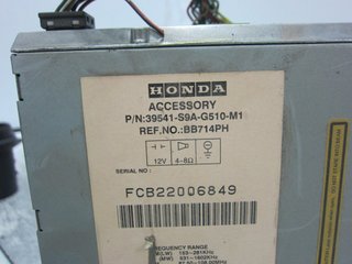 SISTEMA NAVEGACION GPS HONDA CR-V (RD8) 39541S9AG510M1