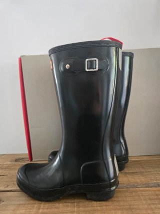 Botas de agua Hunter originales niña t.34 con caja