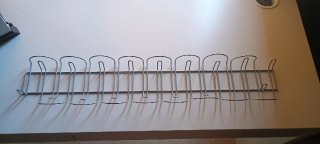Organizador de cables metálico