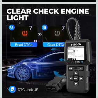TOPDON AL400 OBD2 Diagnosis, Maquina