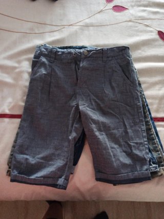 6 Pantalones Cortos Vaqueros 11-14 Años