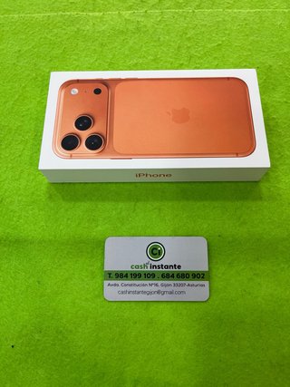 IPHONE 17 PRO MAX 256GB DE COLOR NARANJA