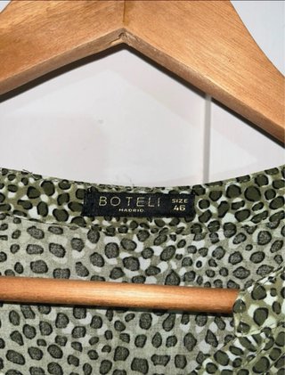 Blusa, mujer, manga larga, estampada en 42/44
