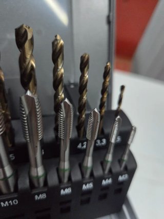 Juego brocas y machos Ruko 245051RO