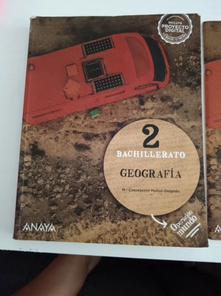 Geografía 2° Bachillerato