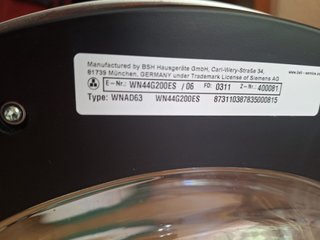 Lavasecadora Siemens 9kg/6kg 1400rpm