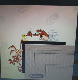 Adesivo WB Bugs Bunny Mostro Grande