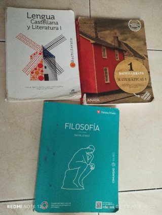 Libros de 1 de bachillerato del Enrique nieto