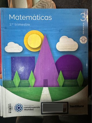 Libros 3.º de Primaria – Santillana