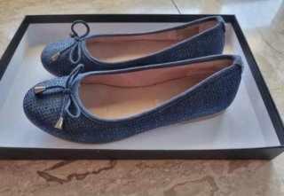 Ballerine in pelle Twin Set