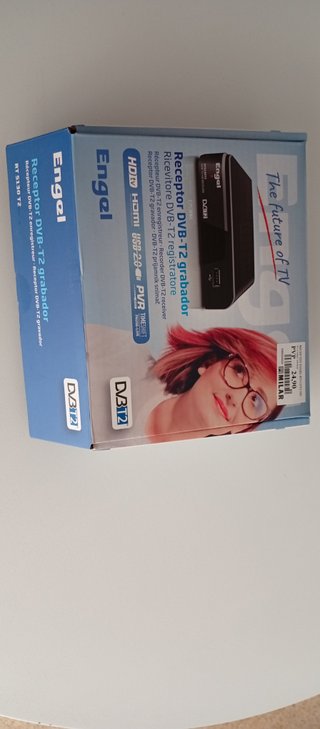 Receptor Engel DVB-T2 Grabador Nuevo