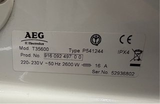 Secadora AEG Lavatherm