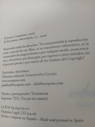 ¡Esto contigo no pasaba! Jorge Cabrerizo, año 2006