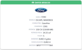Ford Maverick - Escape