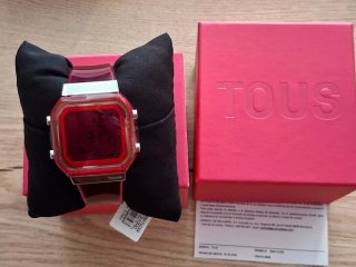 Reloj TOUS D-Bear Fresh Digital Fucsia
