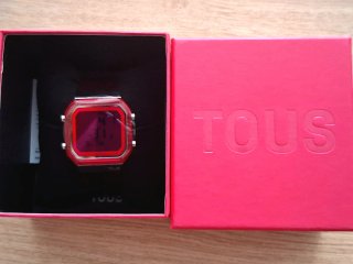 Reloj TOUS D-Bear Fresh Digital Fucsia