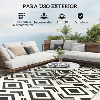 Alfombra Exterior Reversible 182x274 Impermeable