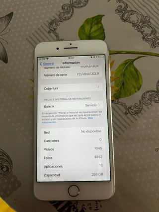 Iphone 8 plus blanco